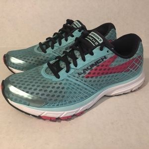 Brooks Womens Running Shoes Launch 3 Teal sz 8